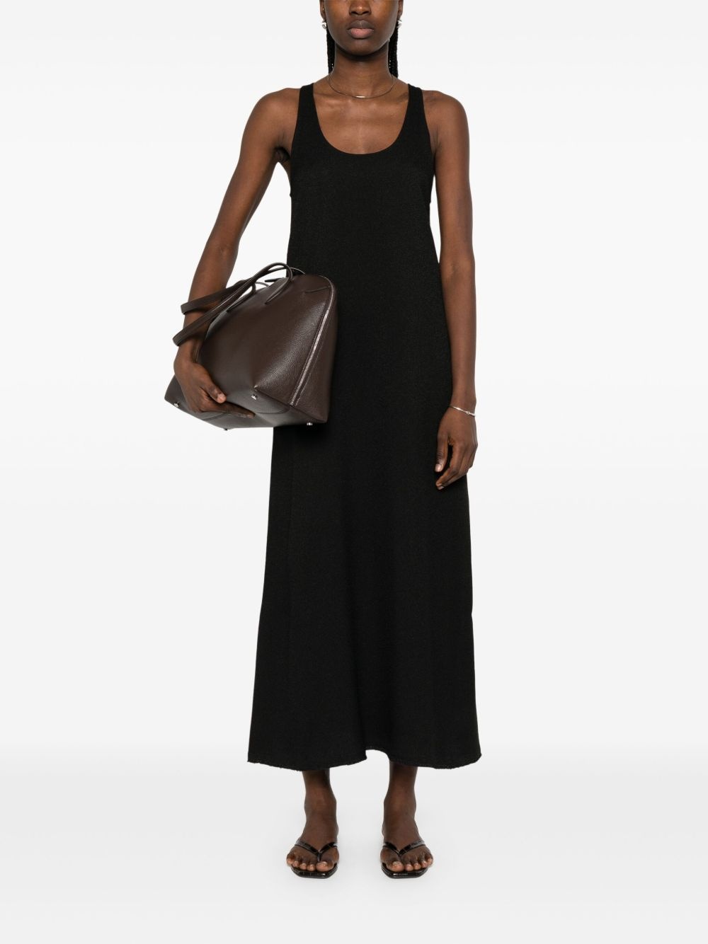 sleeveless midi dress - 2