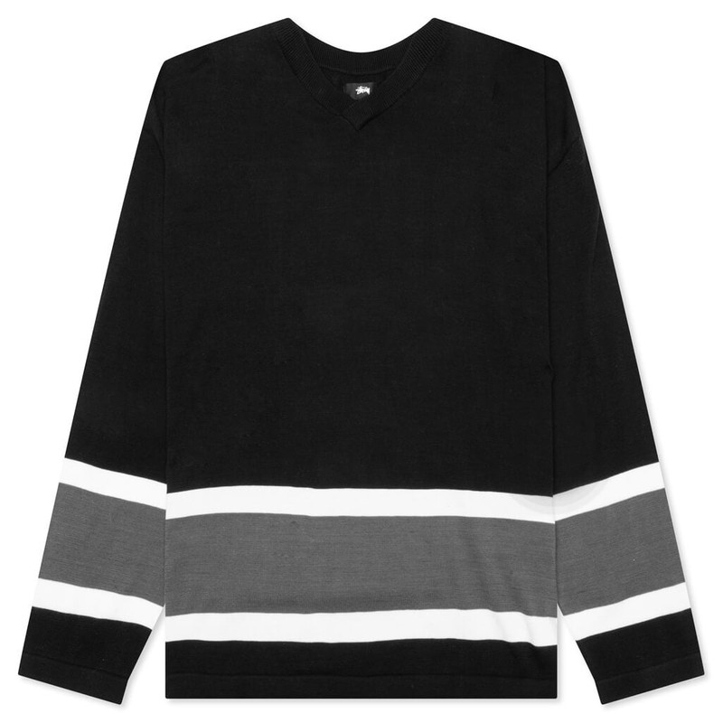 HOCKEY SWEATER - BLACK - 1
