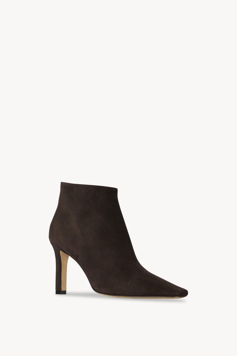 The Row Carla 80 Boot in Suede outlook