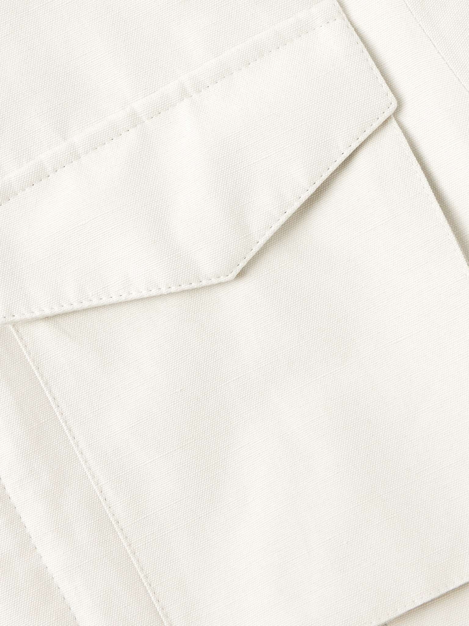 Linen and Silk-Blend Field Jacket - 3