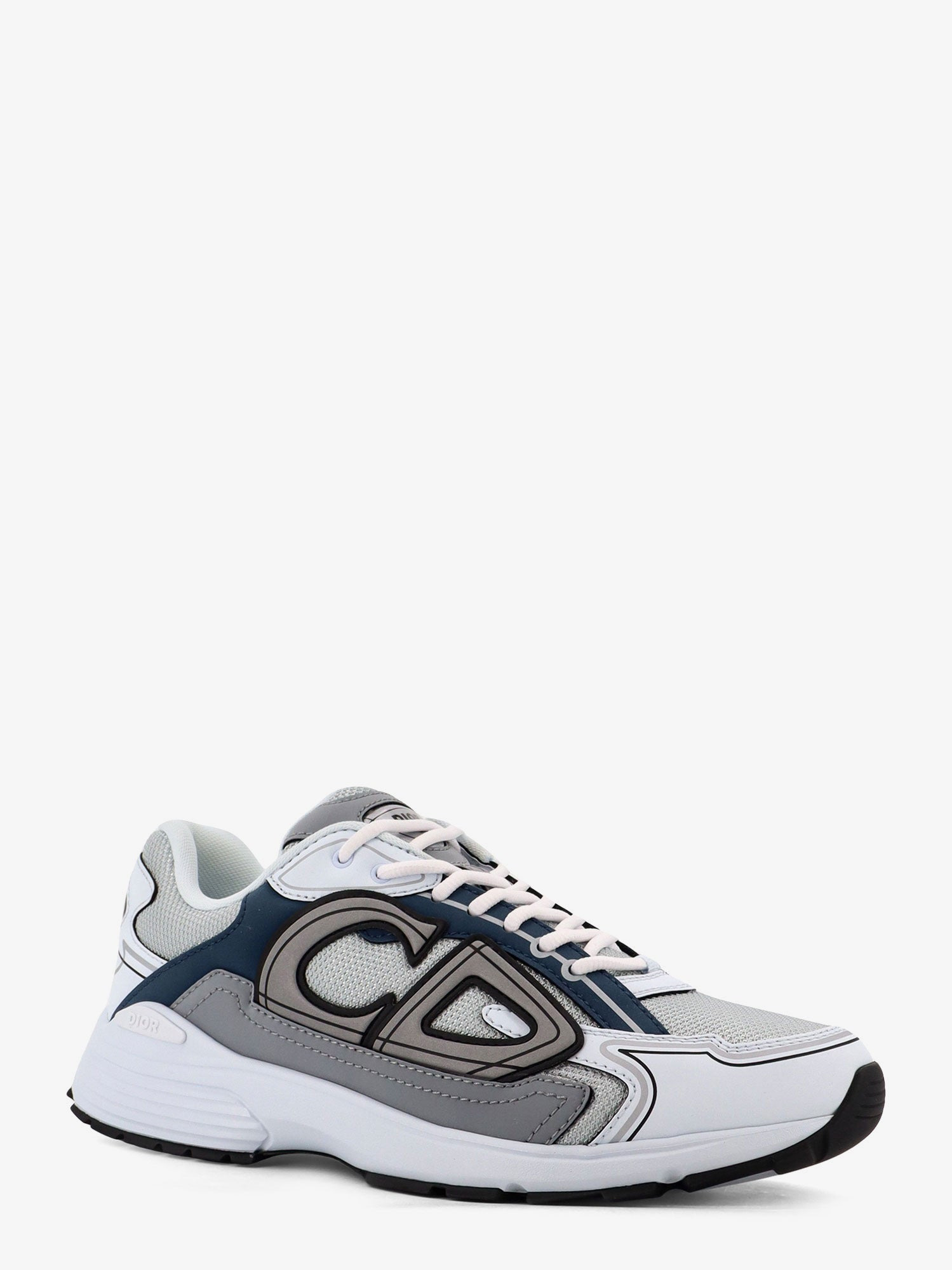 Dior B30 Count Low-Top Leather And Mesh Sneakers - 2