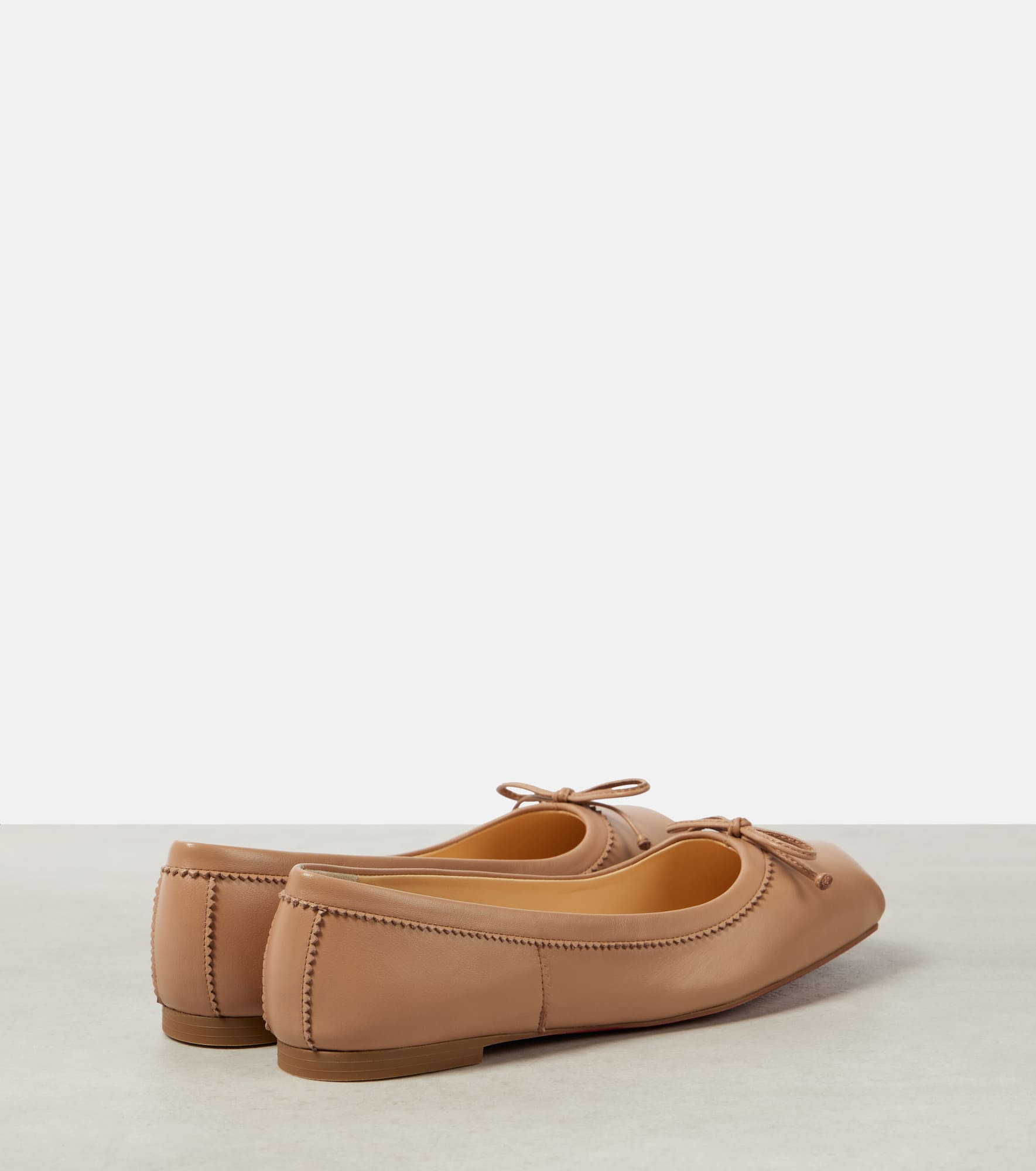 Mamadrague leather ballet flats - 3