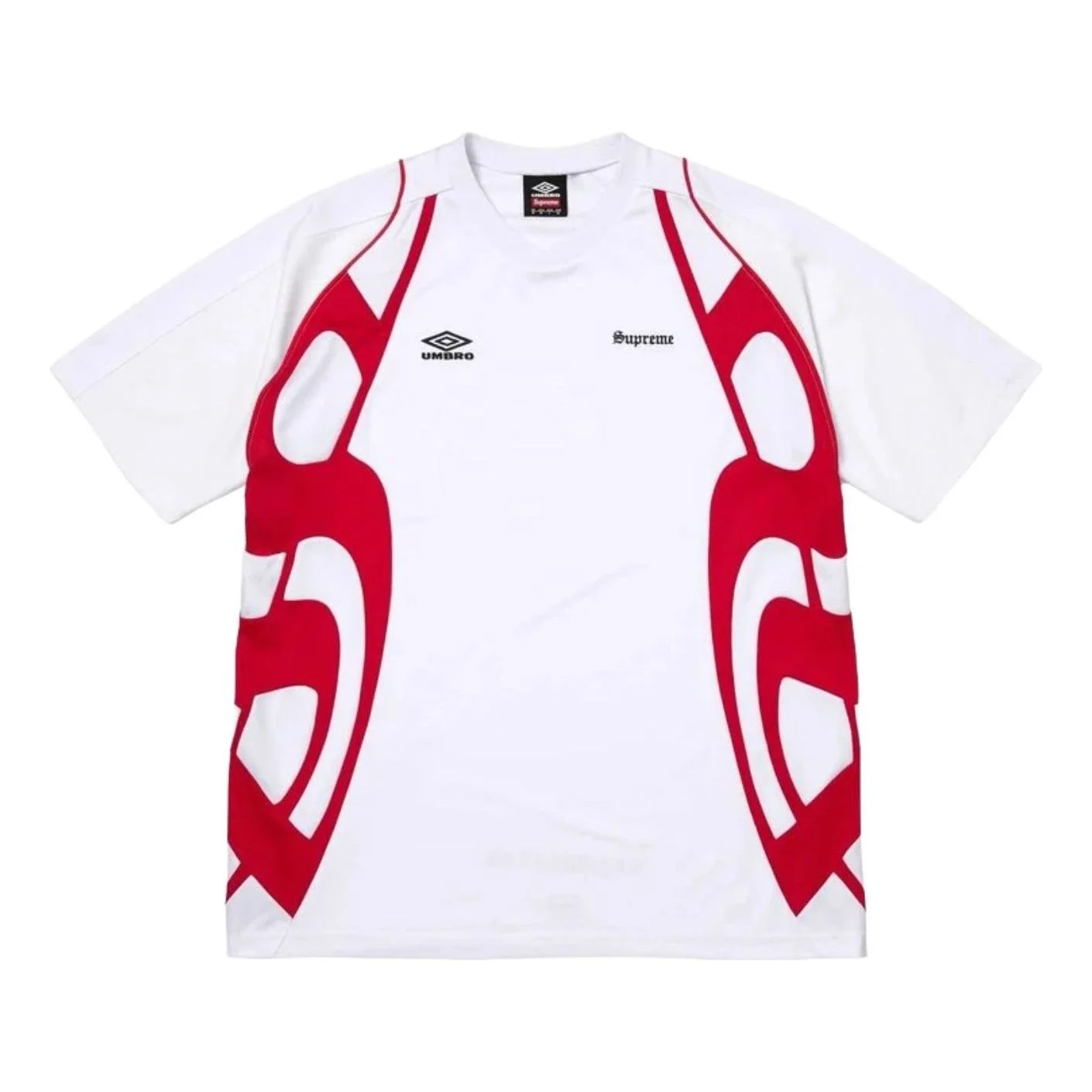 Supreme x Umbro SS26 Old English Soccer Jersey 'White' SUP-SS26-211-WHT - 1