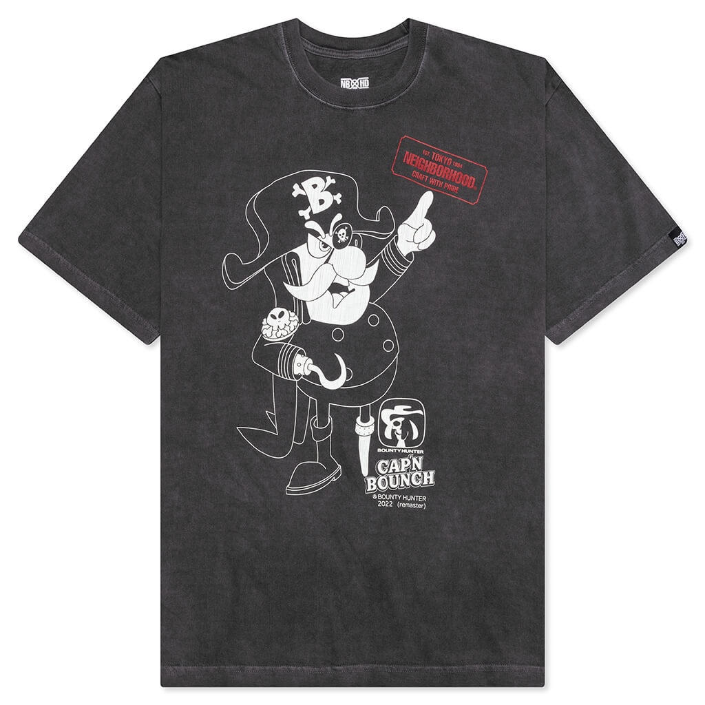 NEIGHBORHOOD X BOUNTY HUNTER S/S TEE 1 - BLACK - 1