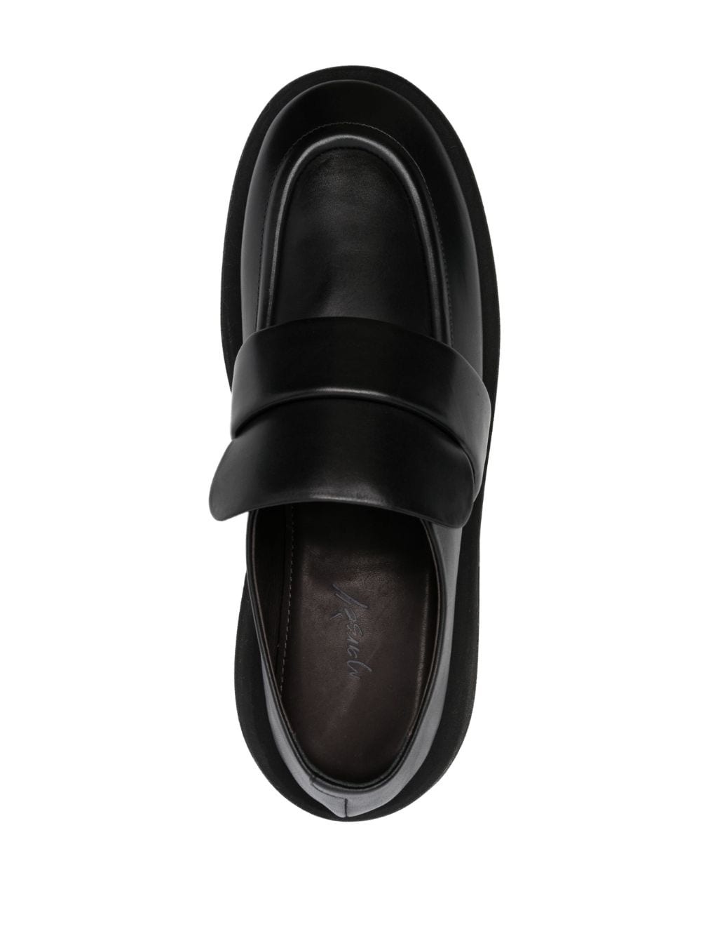 slip-on leather loafers - 7