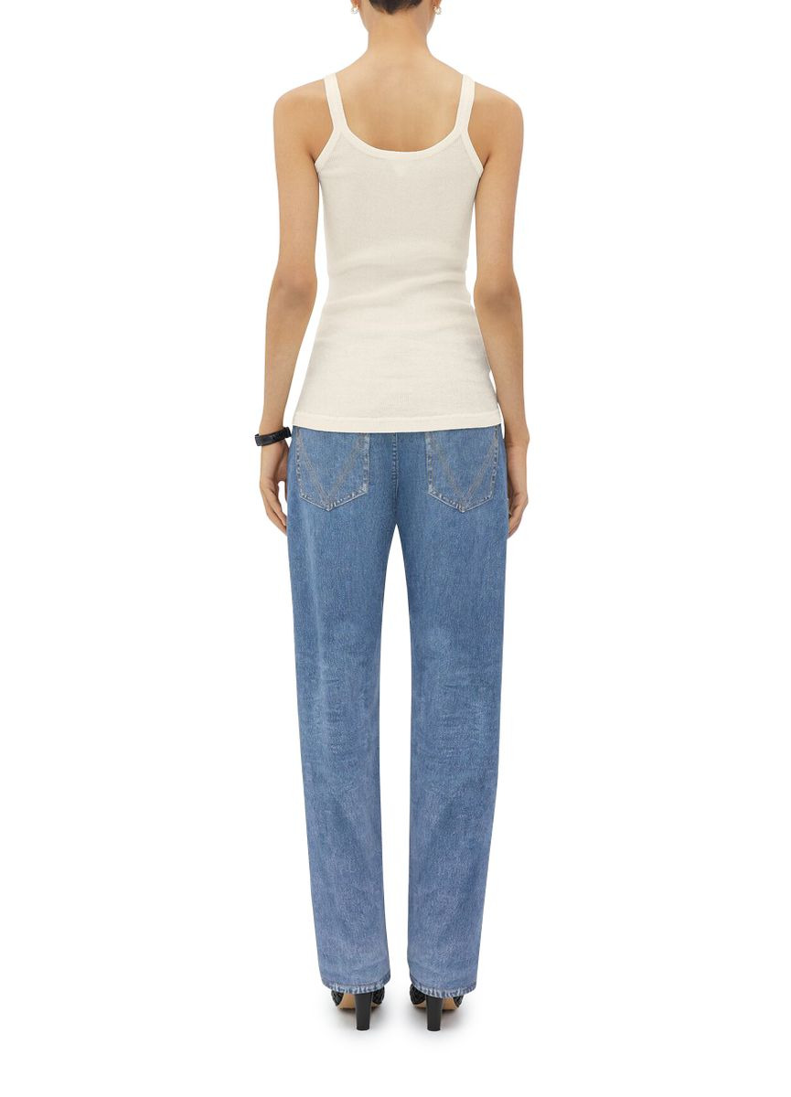 Cotton tank top - 4