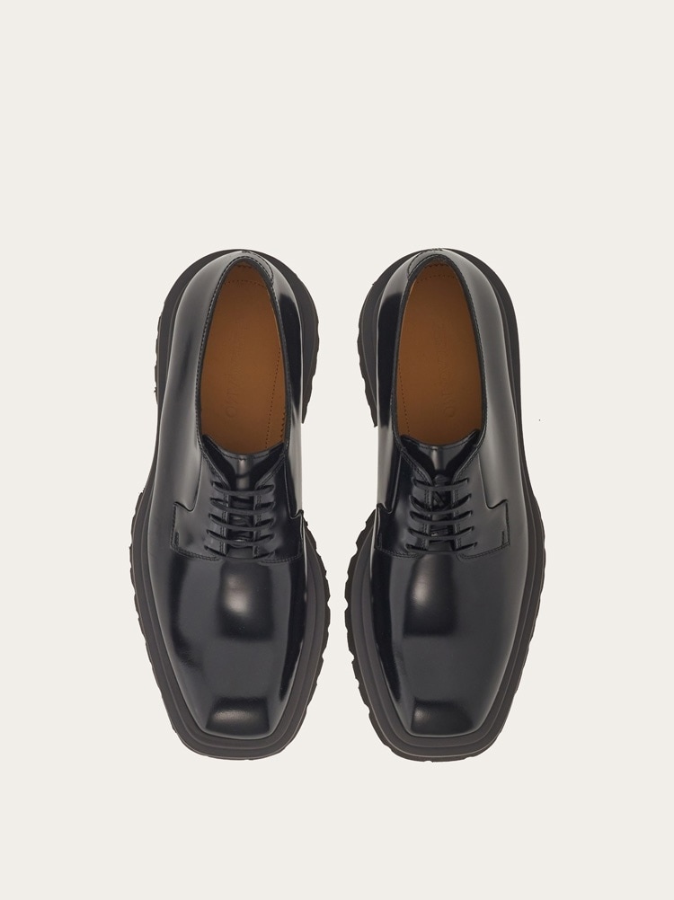 DERBY WITH SQUARED TOE - 2