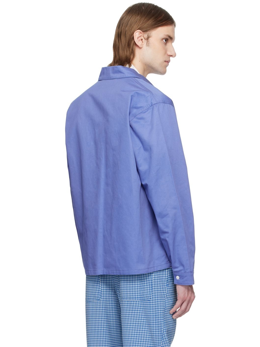 Blue 'Marni' Symbol Overshirt - 3