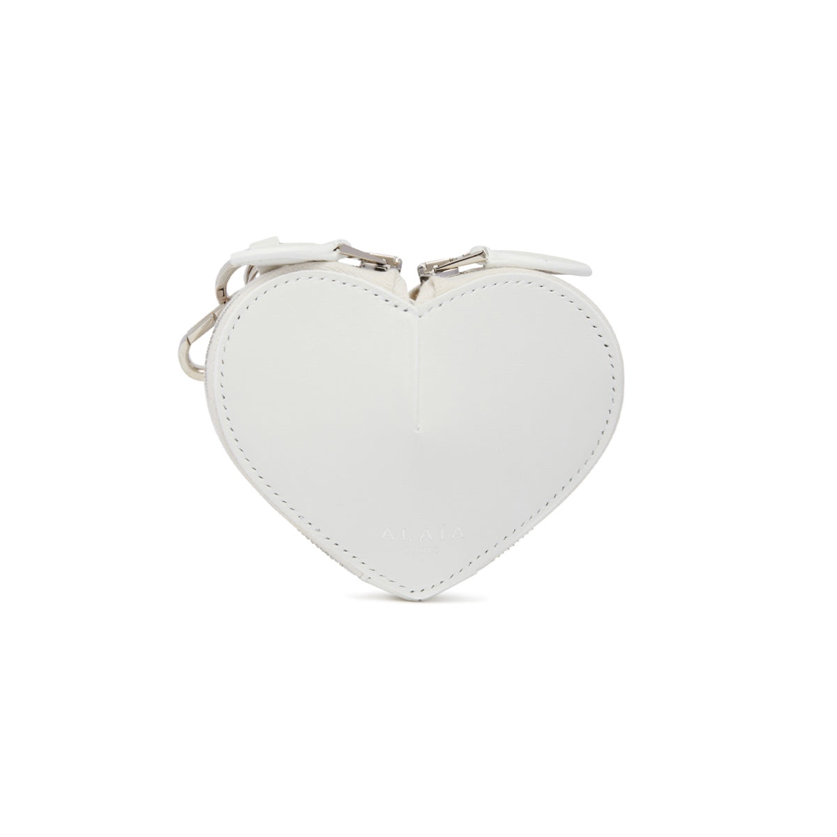 White Mini Le Coeur Purse - 2