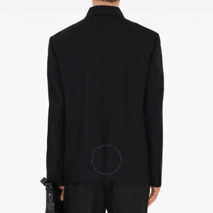 Burberry Button-Down Wool Tailored Jacket - 5
