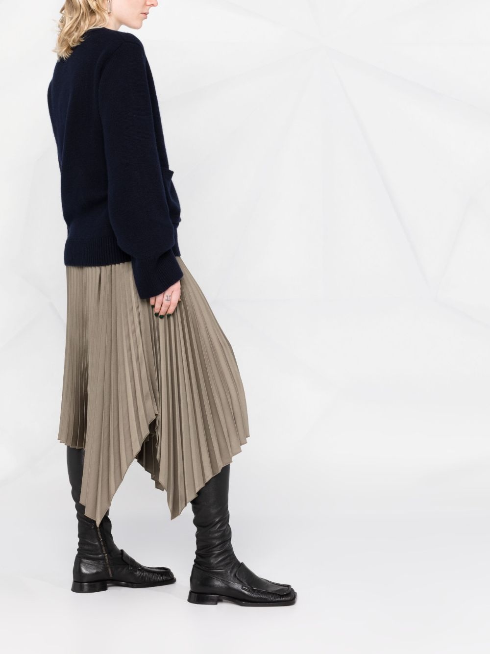 Danni V-neck knitted cardigan - 4