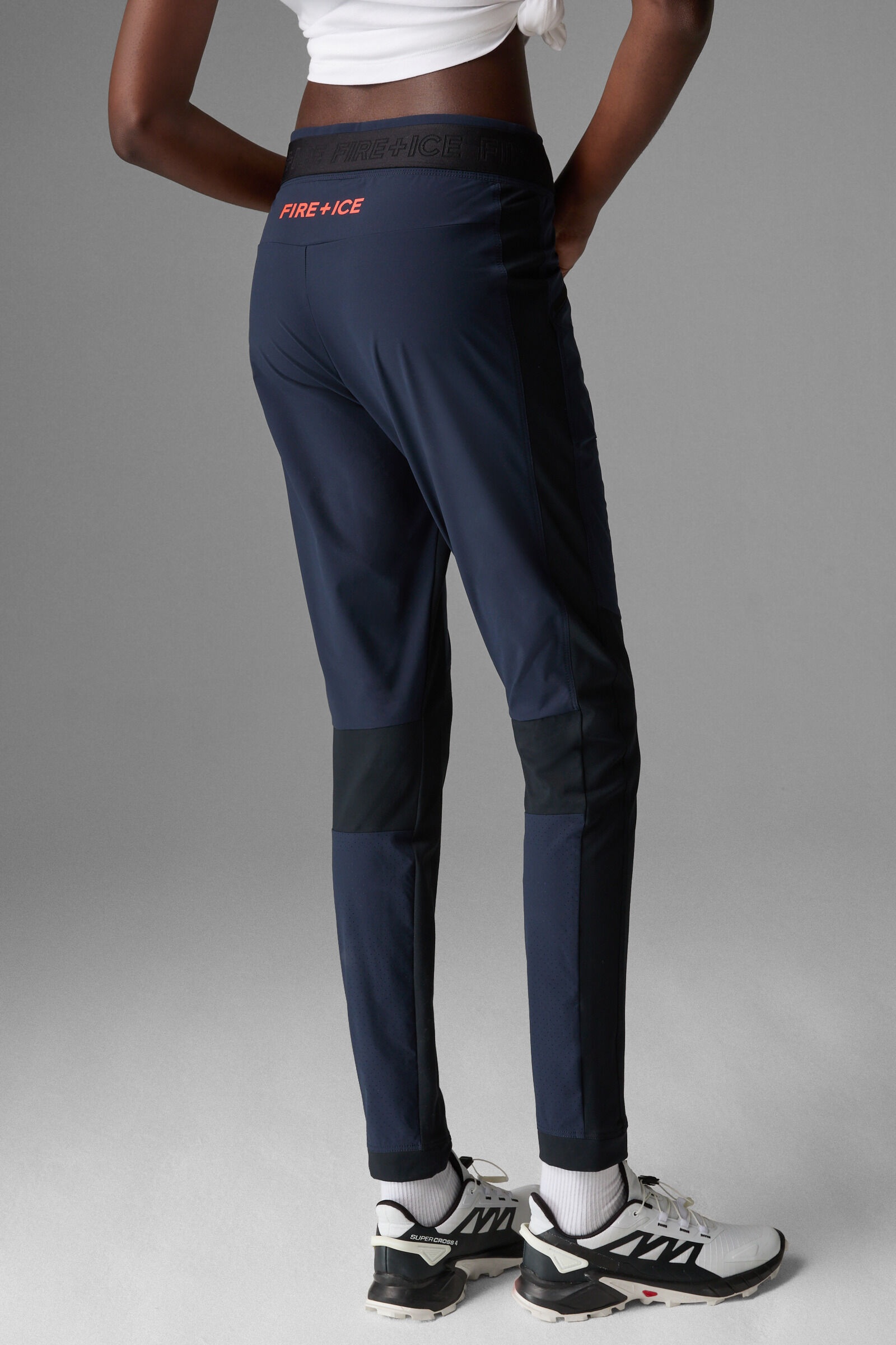 Tonja Stretch pants in Dark blue - 3
