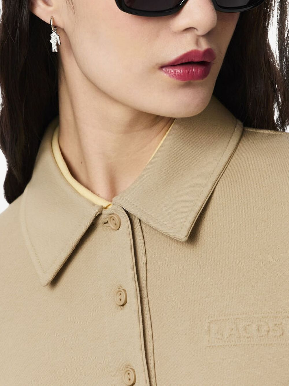 logo-patch polo top - 4