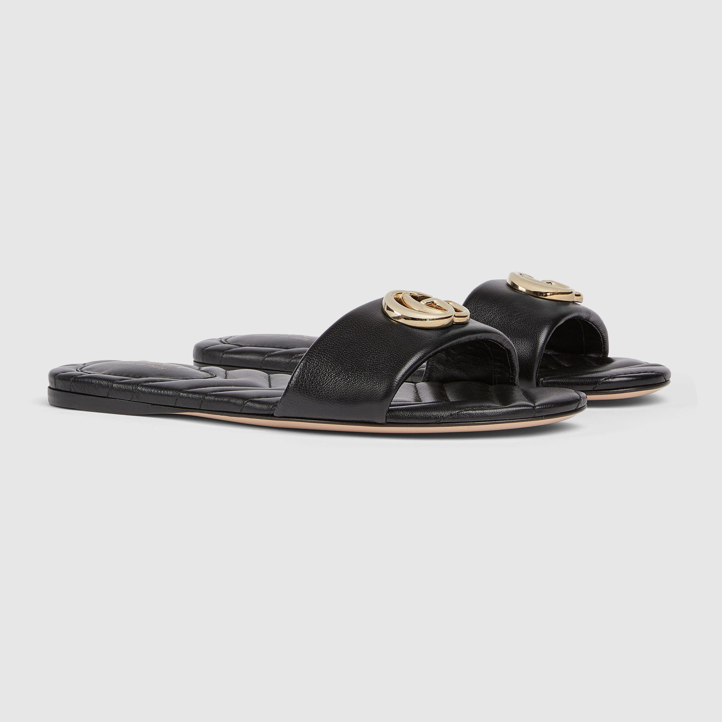 Women's slide sandal with Doube G - 2