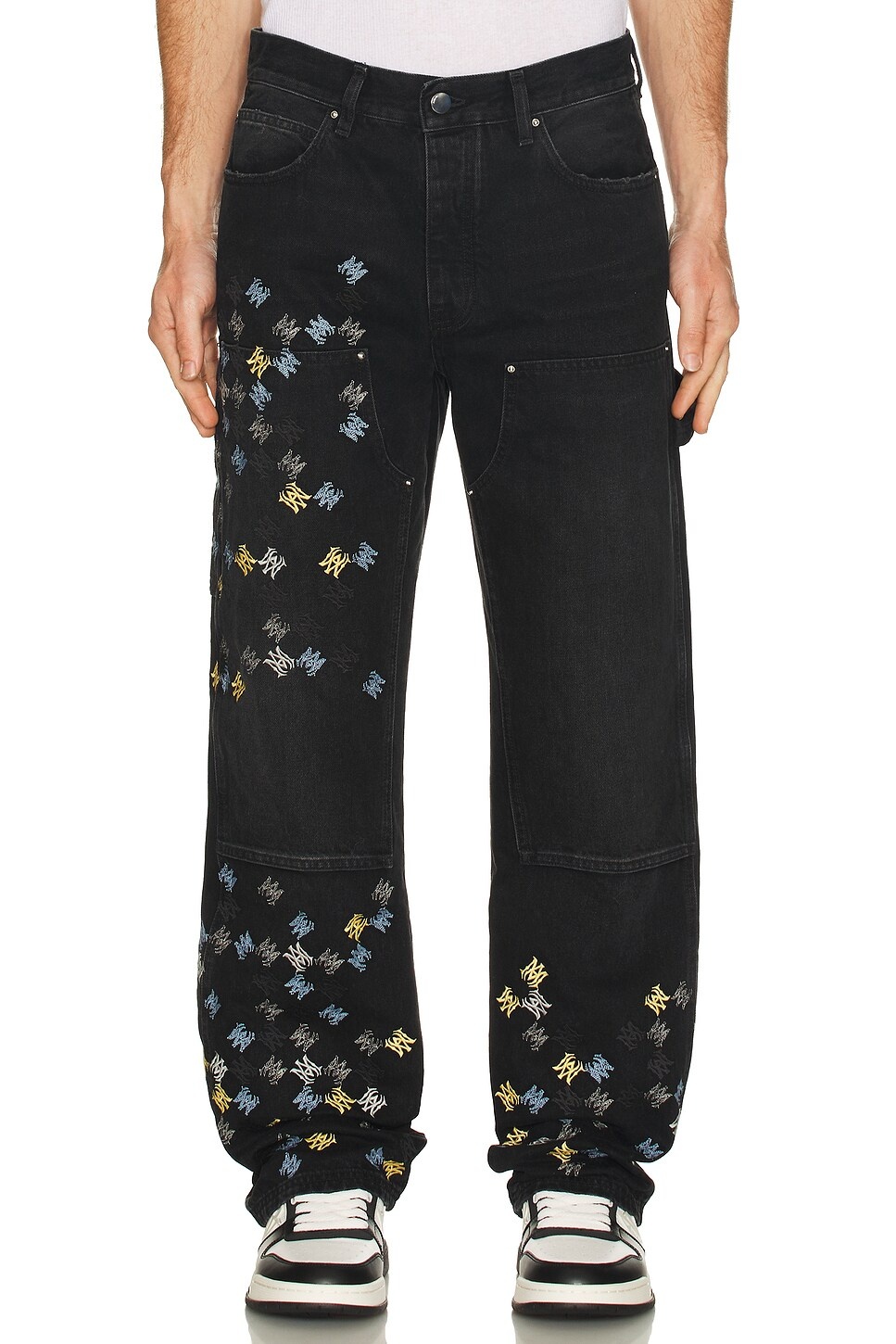 MA Quad Embroidered Carpenter Jean - 4