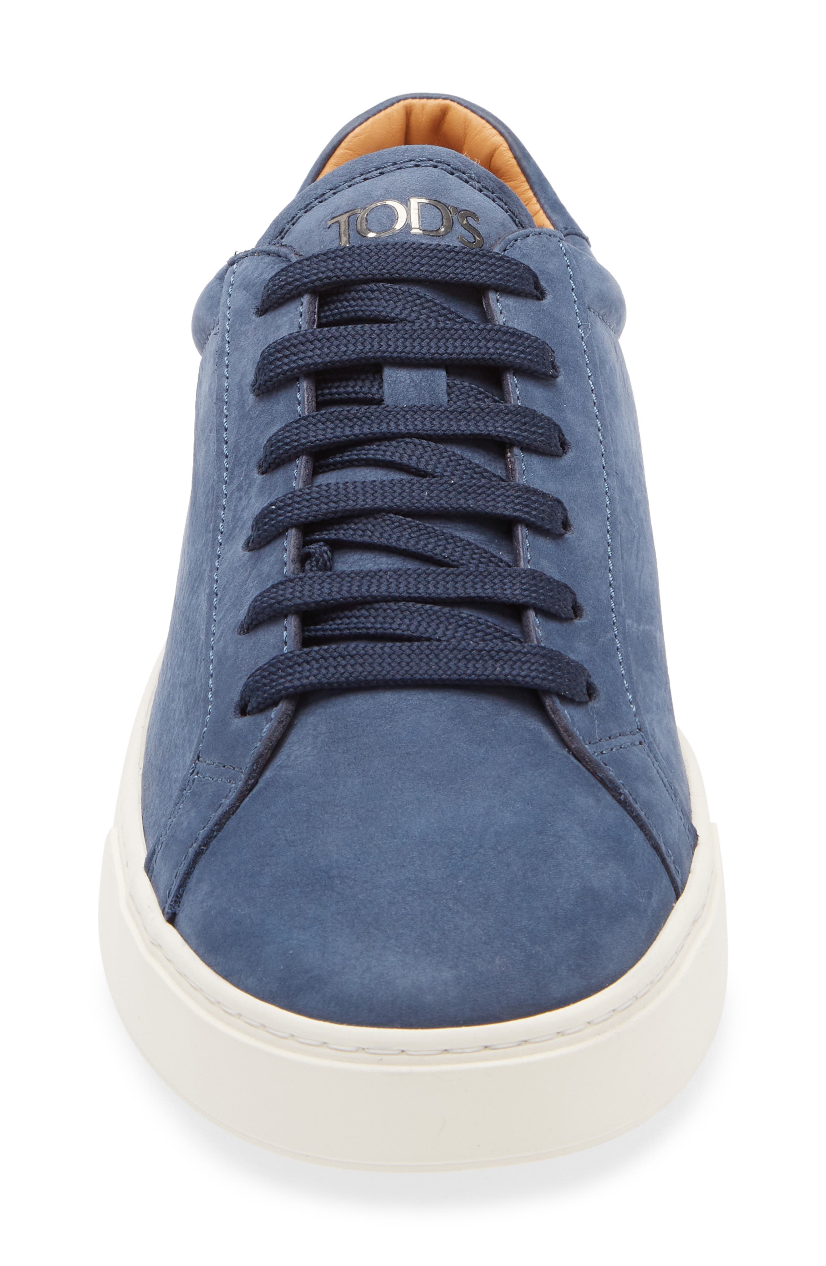 Tod's Cassetta Low Top Sneaker in Insigna Blue at Nordstrom - 4