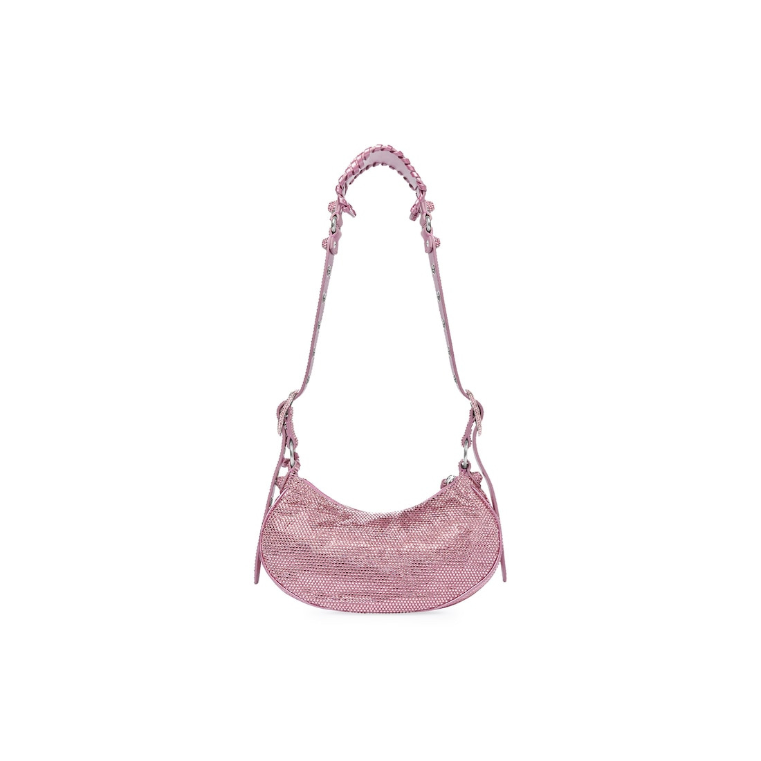 le cagole xs shoulder bag with rhinestones - 3