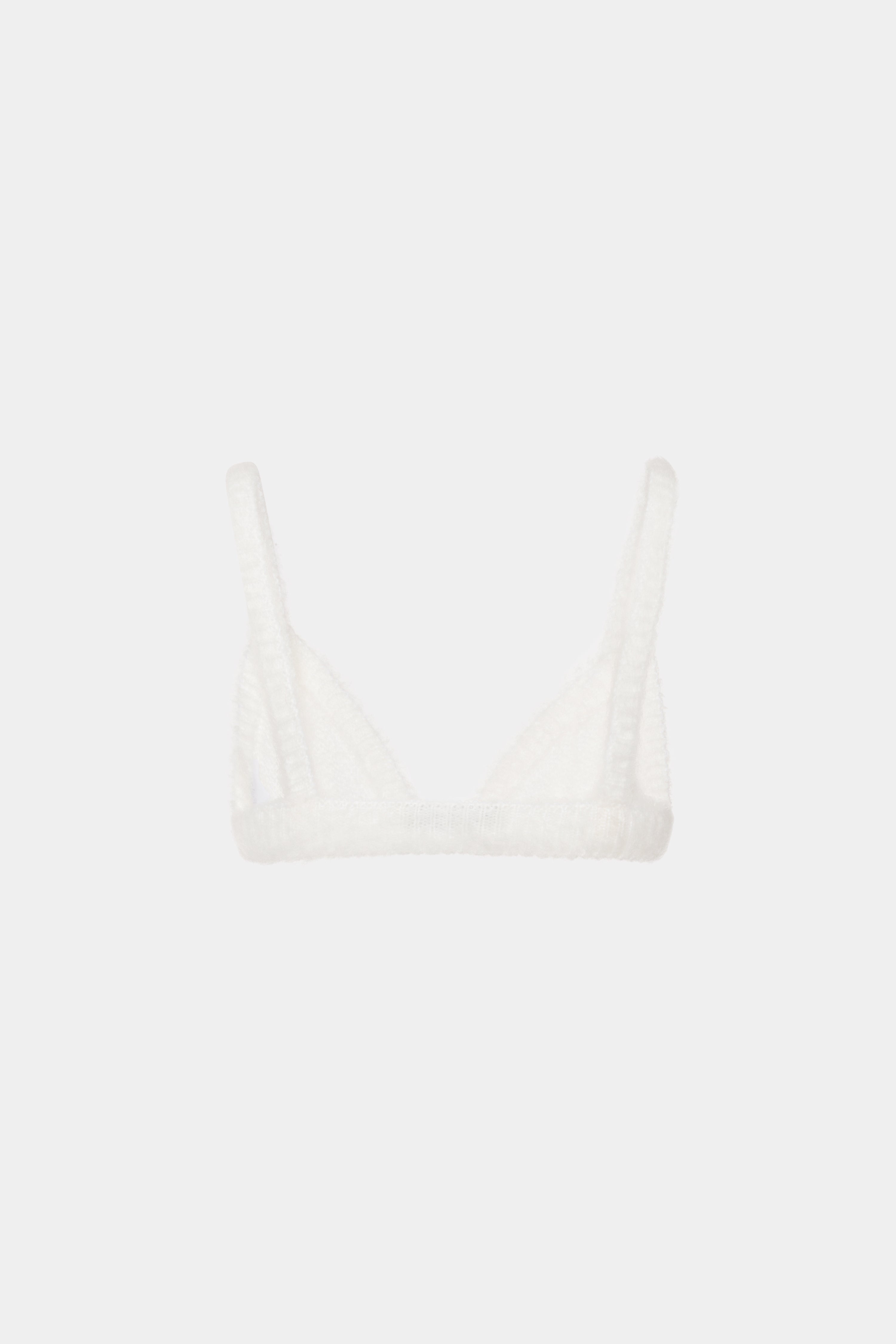 CARDED MOHAIR BRA - 2