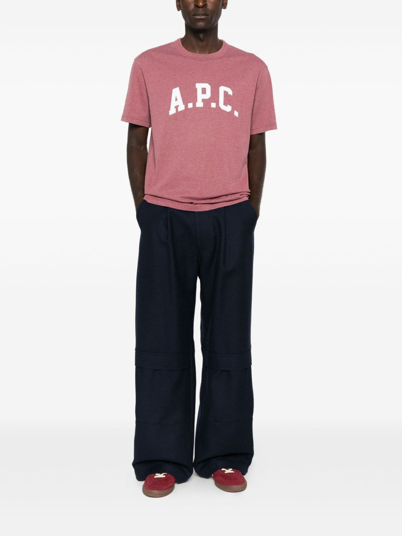 A.P.C. logo-print T-shirt outlook
