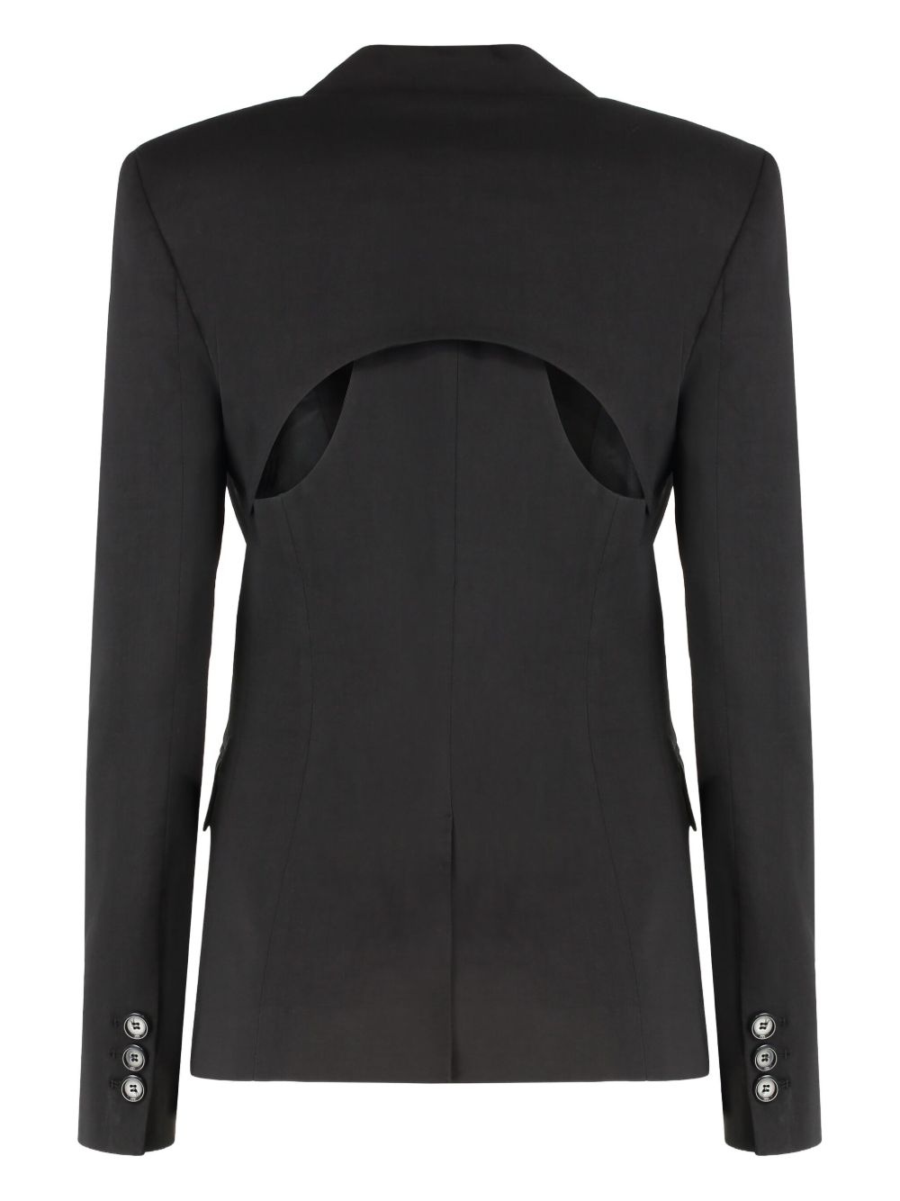 cut-out blazer - 2