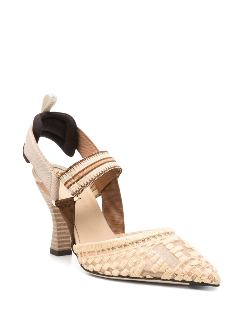 FENDI 90mm Colibri pumps outlook