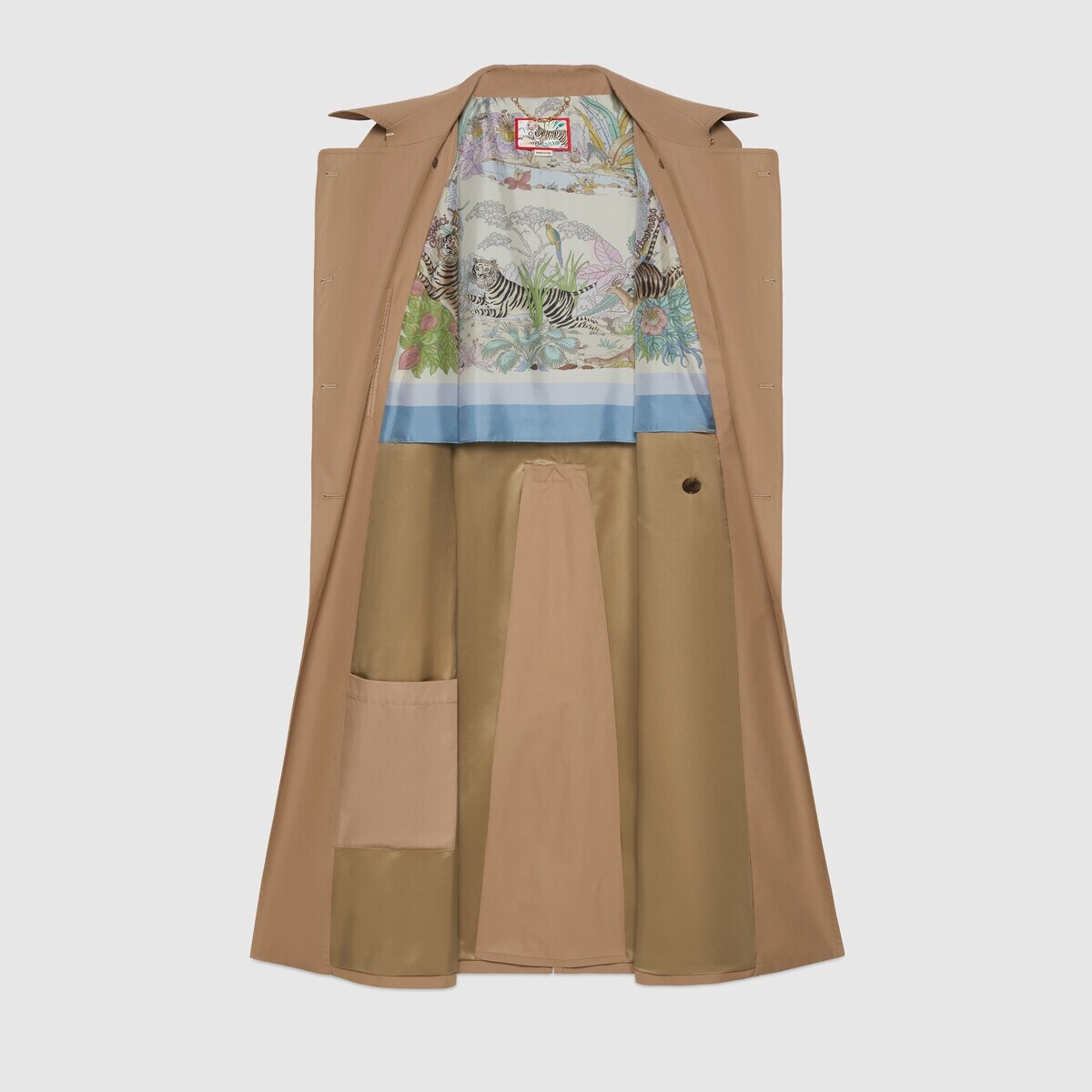 Gucci Tiger embroidered coat - 2