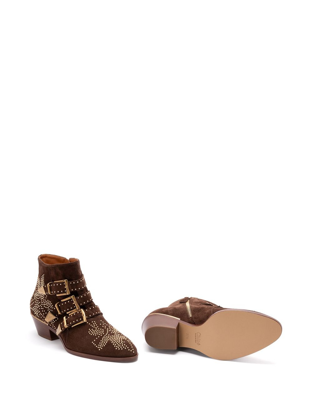 30mm Susanna studded buckle ankle boots - 4