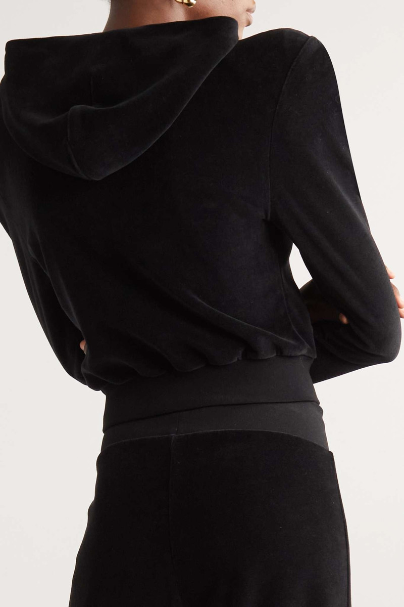 Cotton-velvet hoodie 3