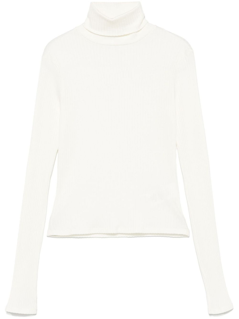 ribbed roll-neck top 1