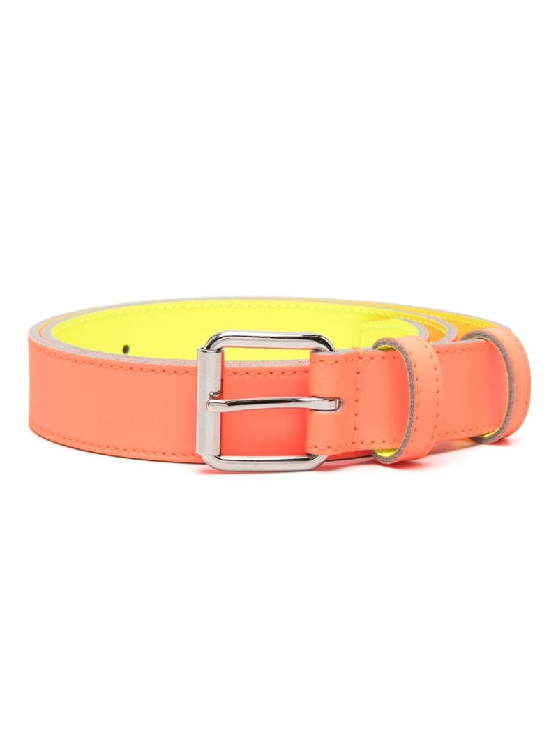 Super Fluo leather belt 1