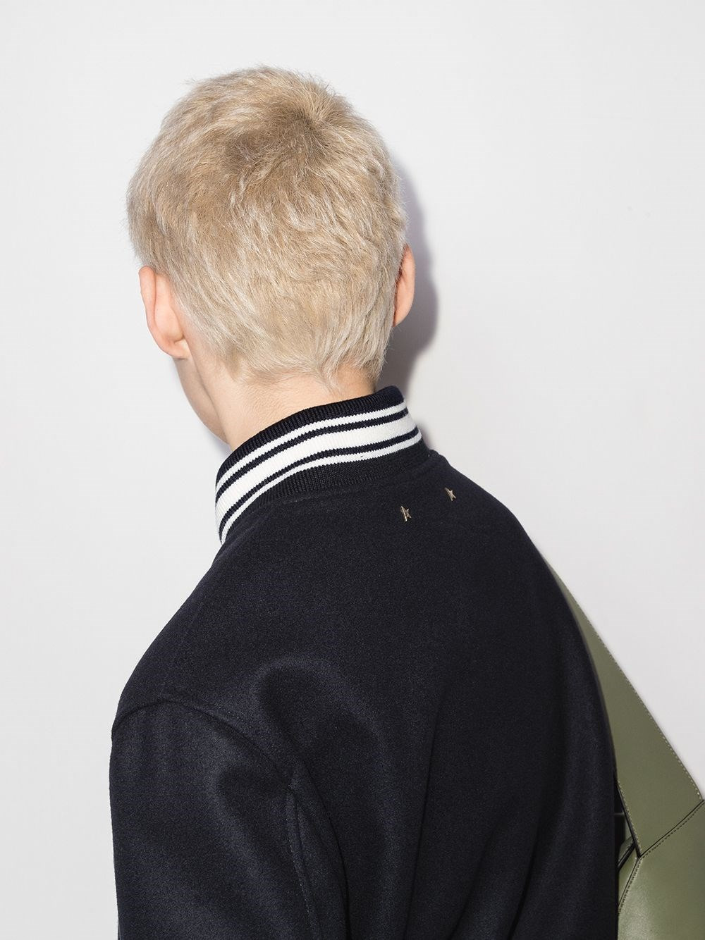 Logo wool bomber jacket - 2