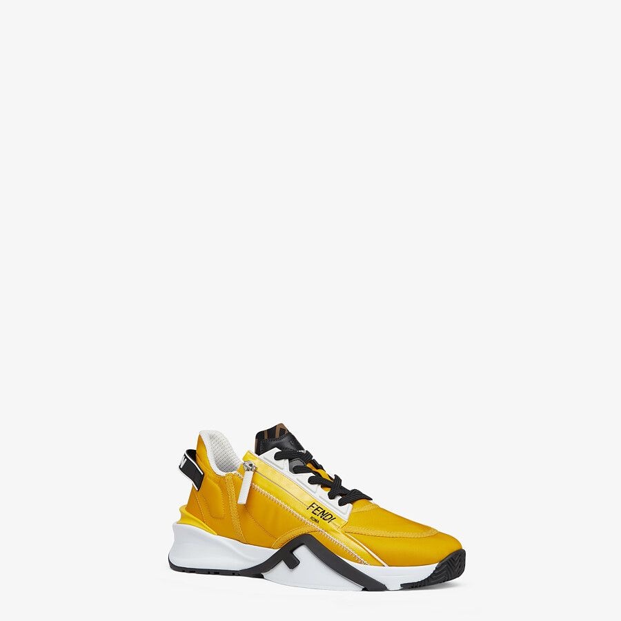 Yellow nylon low tops - 2