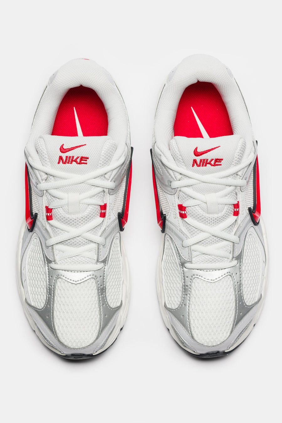 V5 RNR Sneaker in Summit White/Fire Red/Platinum Tint - 4