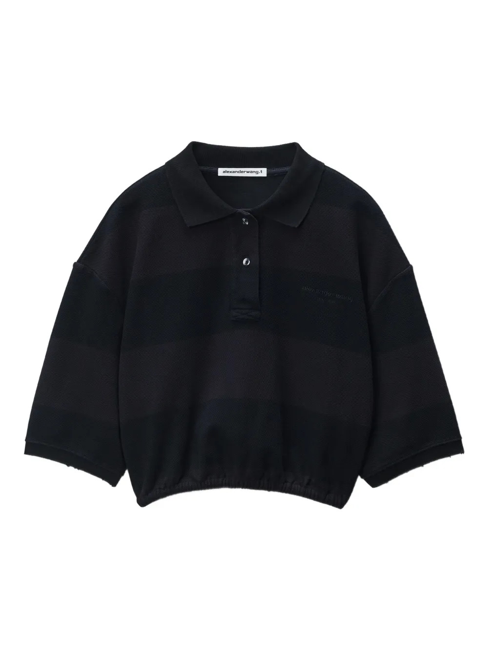 T BY ALEXANDER WANG - Women Deconstructed Polo Shirt - 4