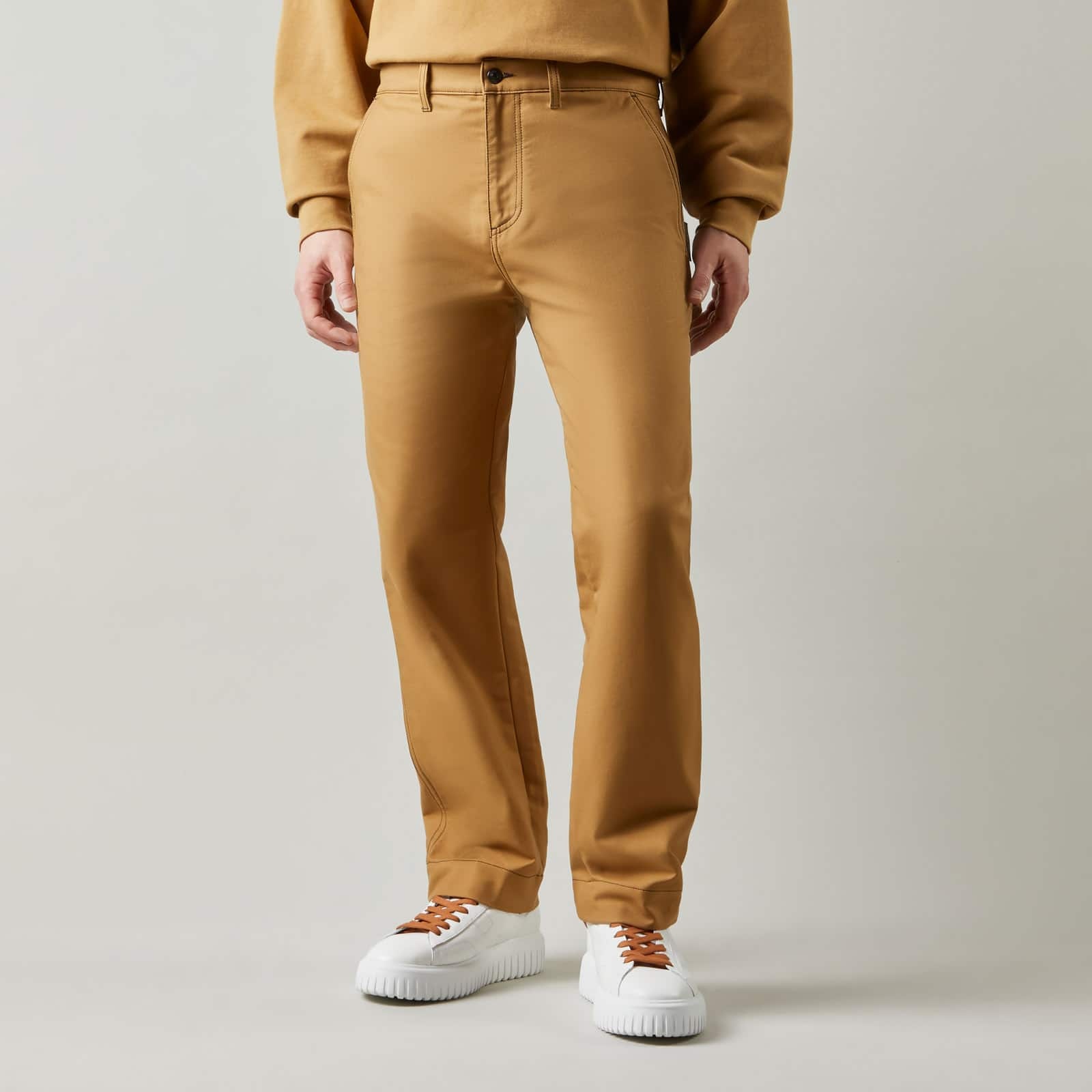 Workwear Pants Beige - 3