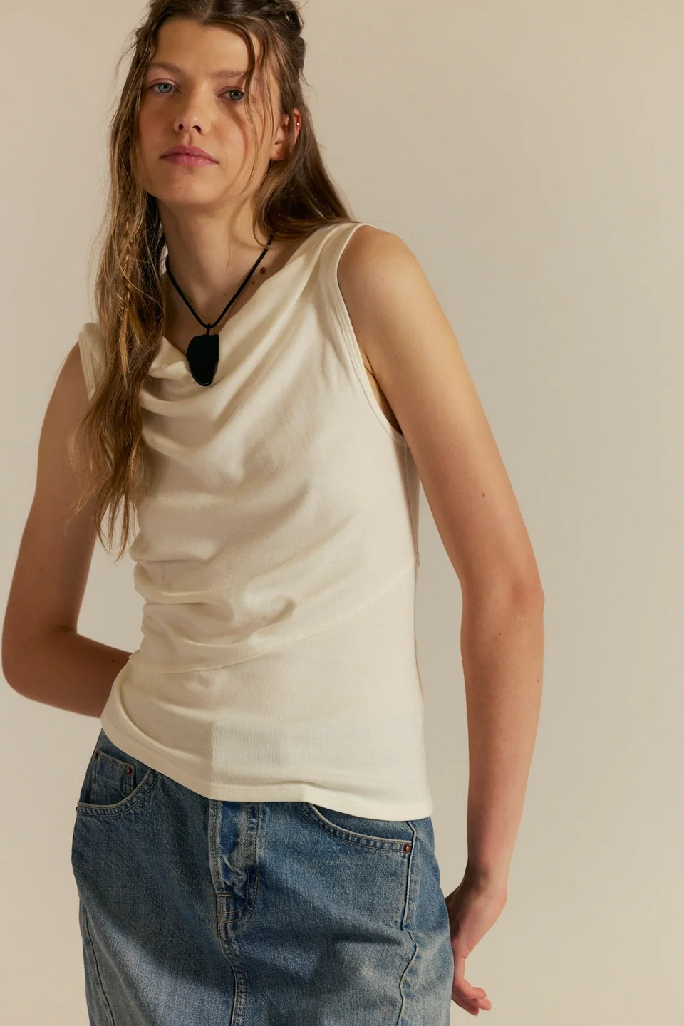 We The Free Lola Asymmetrical Hem Tank Top - 1