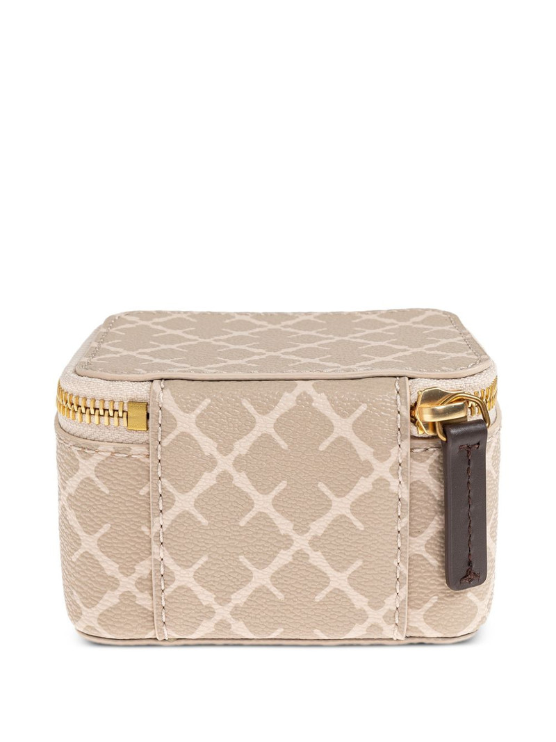 BY MALENE BIRGER geometric zipped makeup bag outlook