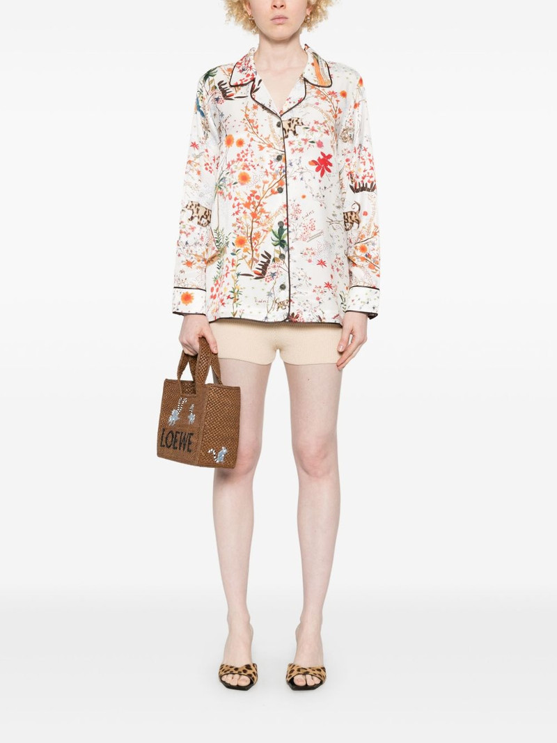 SIEDRÉS floral-print shirt outlook