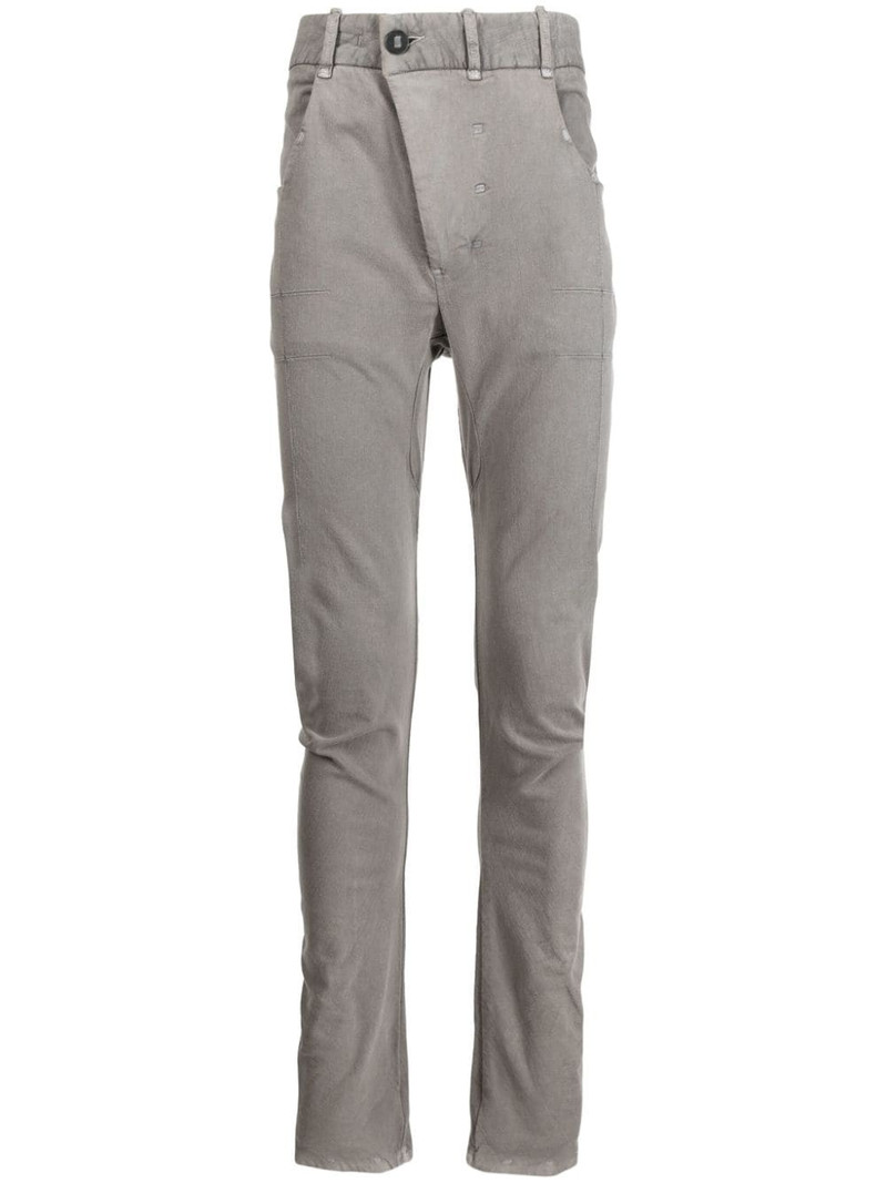 mid-rise skinny trousers 1