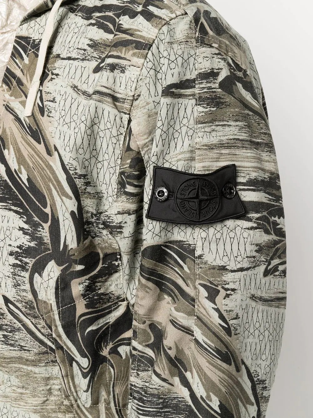 graphic-print hooded jacket - 5