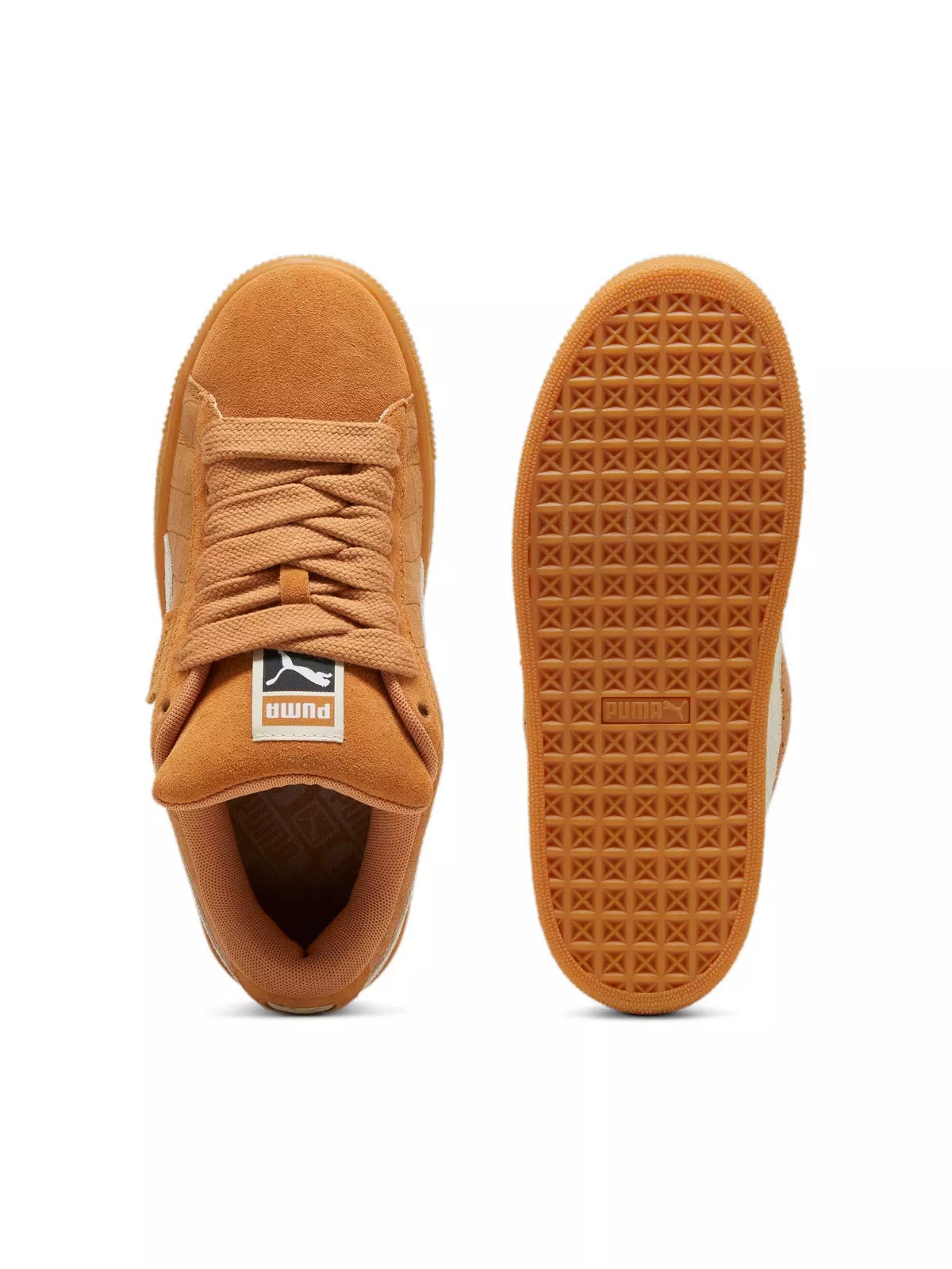 PUMA Suede XL Elevated "Caramel Latte/Gum" Women's Shoe - 4