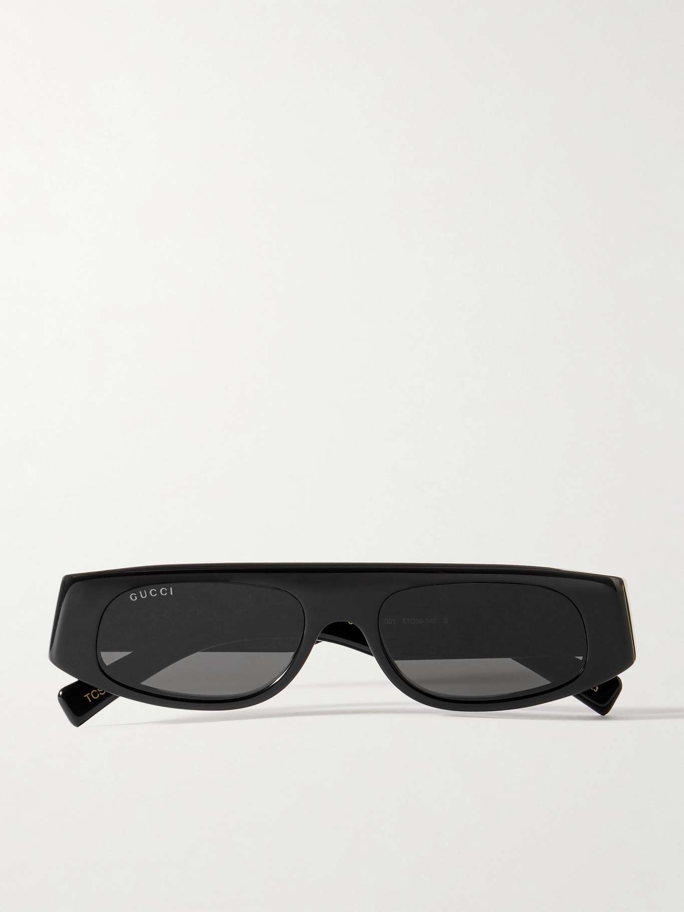 Rectangular-frame acetate sunglasses - 3
