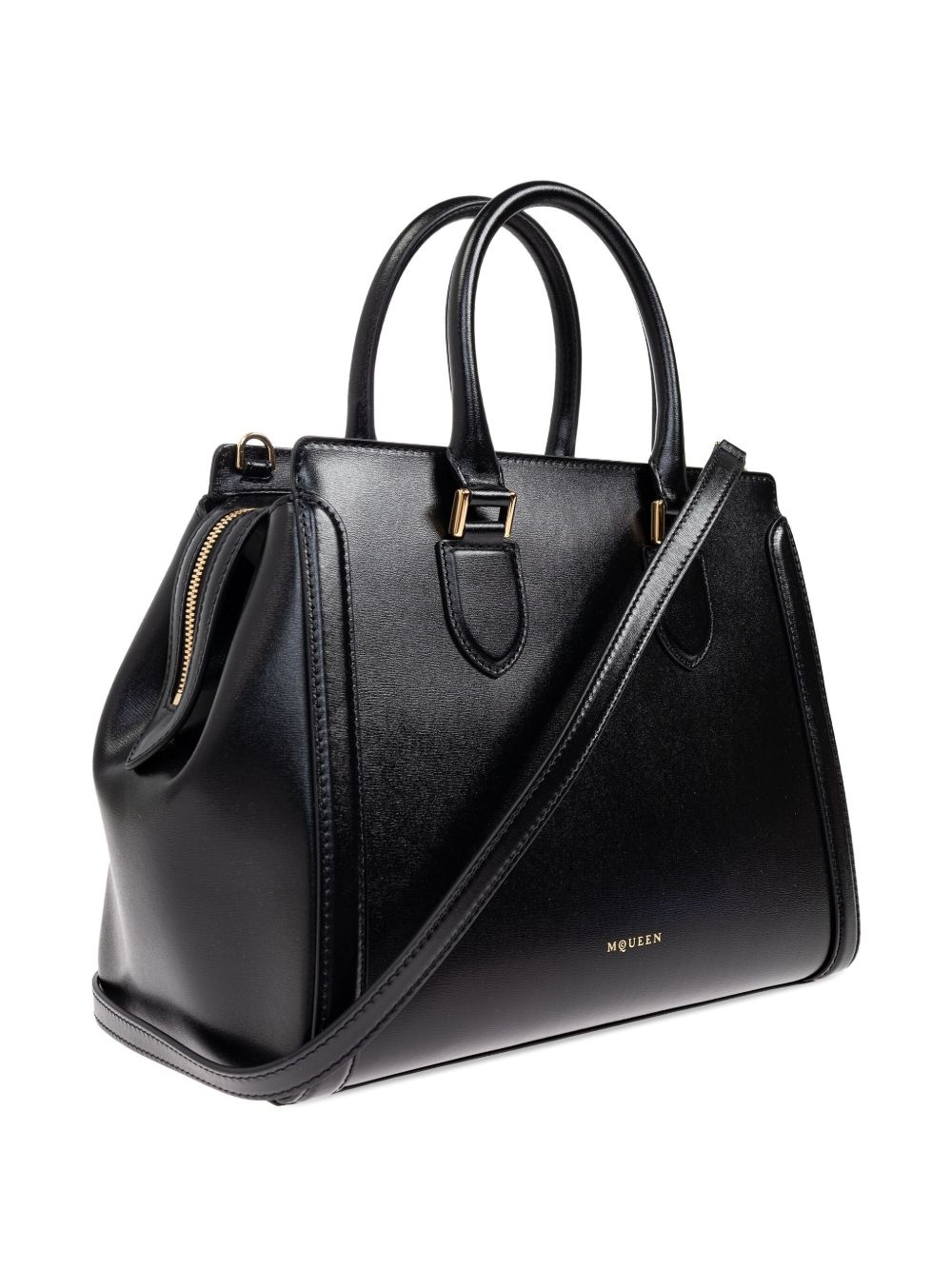 leather tote bag - 4