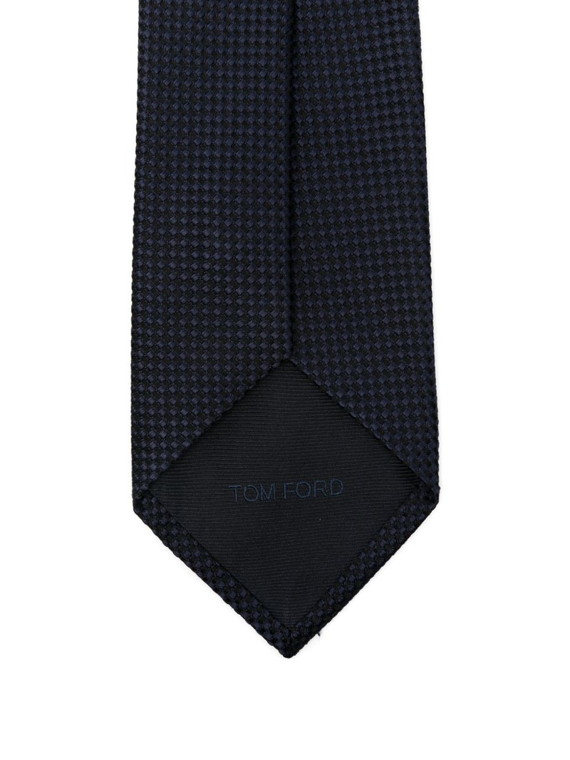 TOM FORD micro-pattern tie outlook