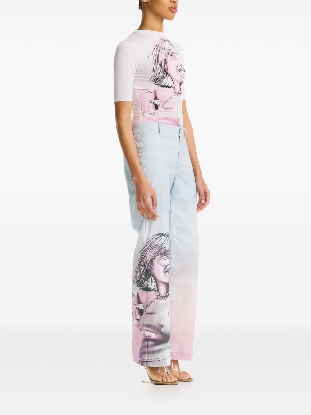 graphic-print T-shirt - 2