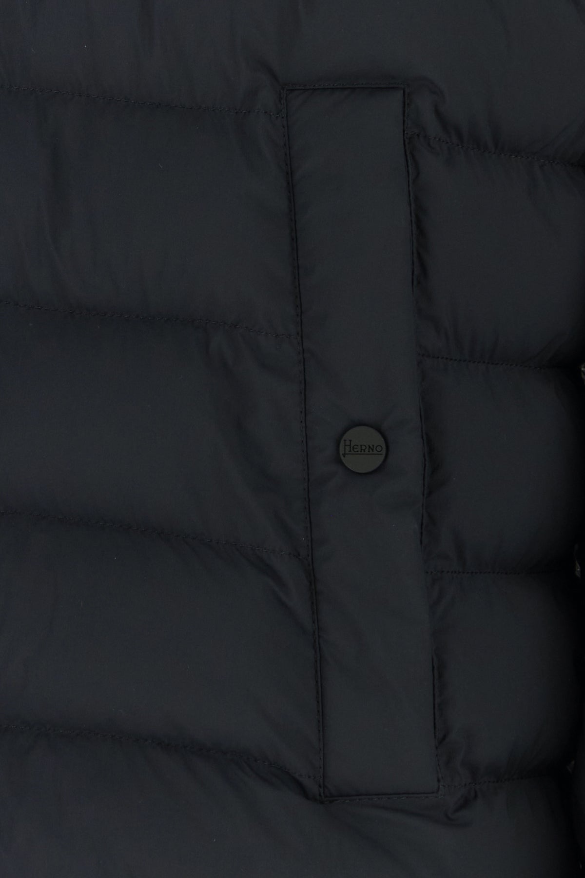 Midnight blue stretch nylon jacket - 3
