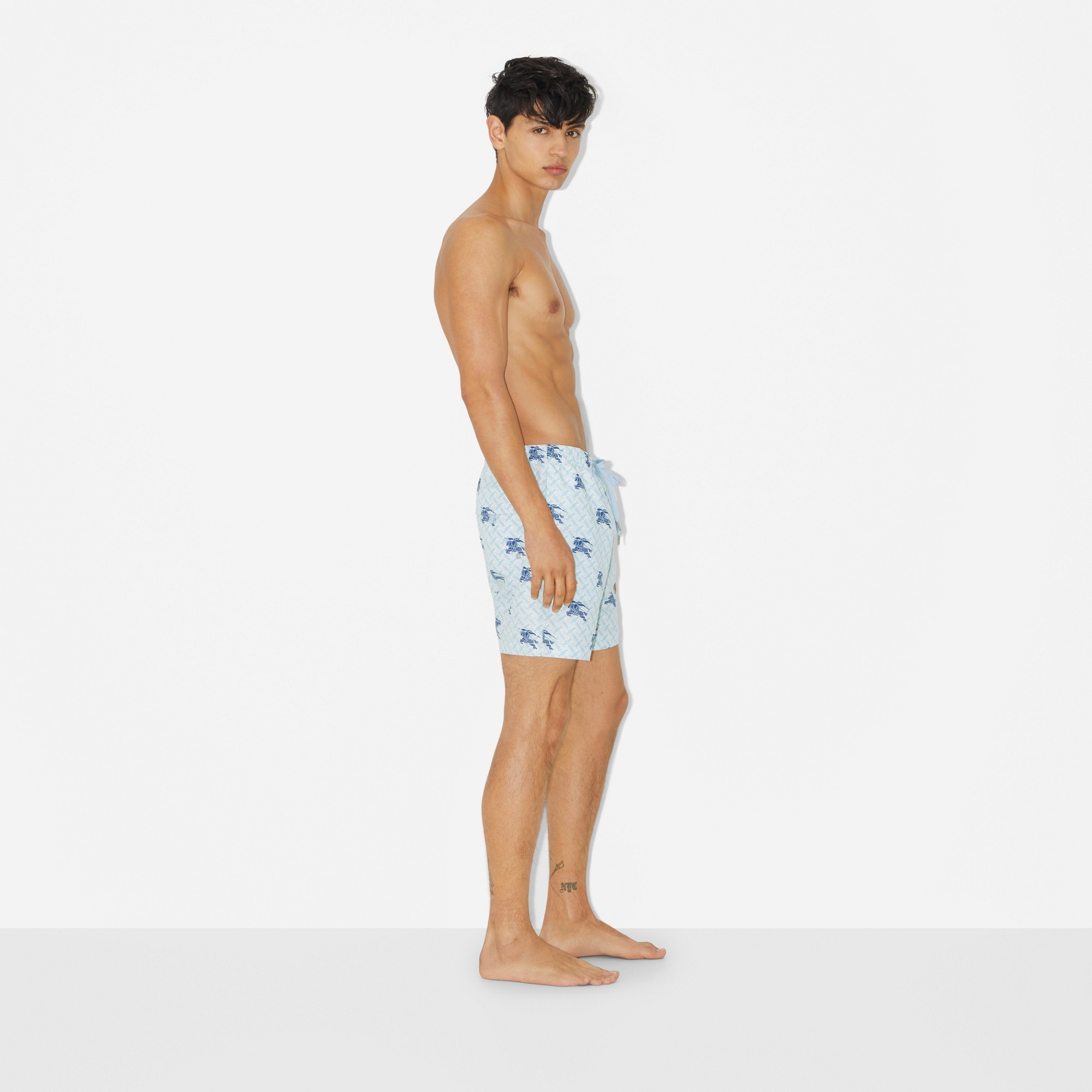 EKD Monogram Drawcord Swim Shorts - 3