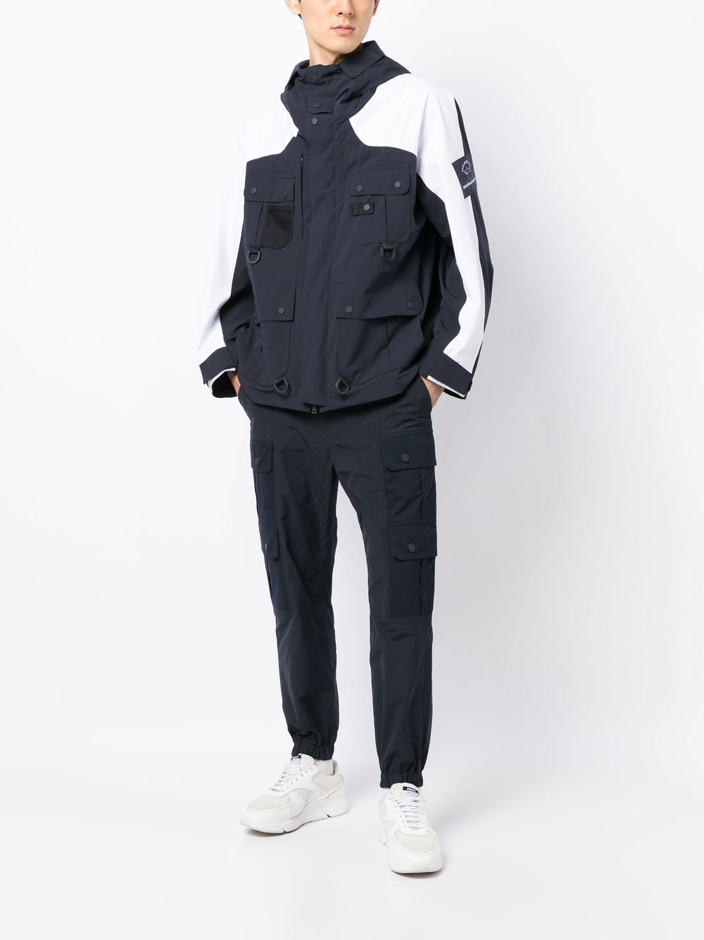 MULTIPLE POCKETS HOODED JACKET - 2
