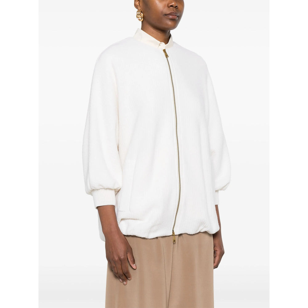 Max Mara White Knitwear - Cardigans Women - 3