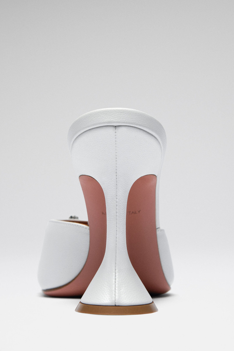 BEGUM MULE WHITE NAPPA 3